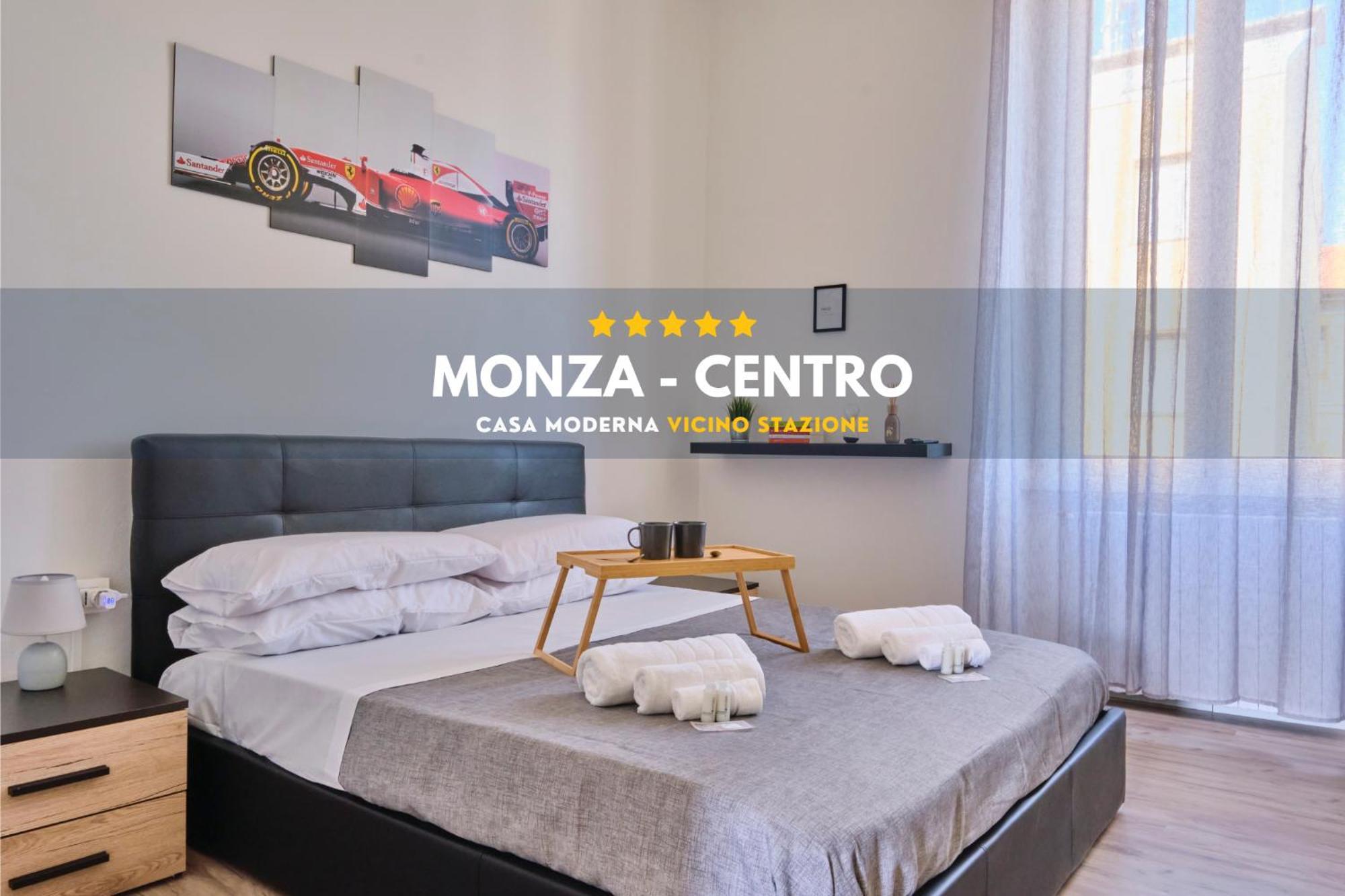 Apartamento Monza-Centro Modern Flat Near Train Station Exterior foto